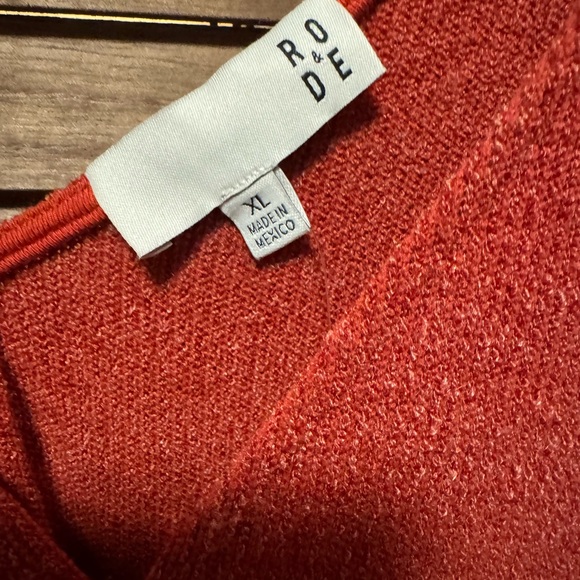 Anthropologie Burt Red Knit Dress -NWT - Picture 4 of 4